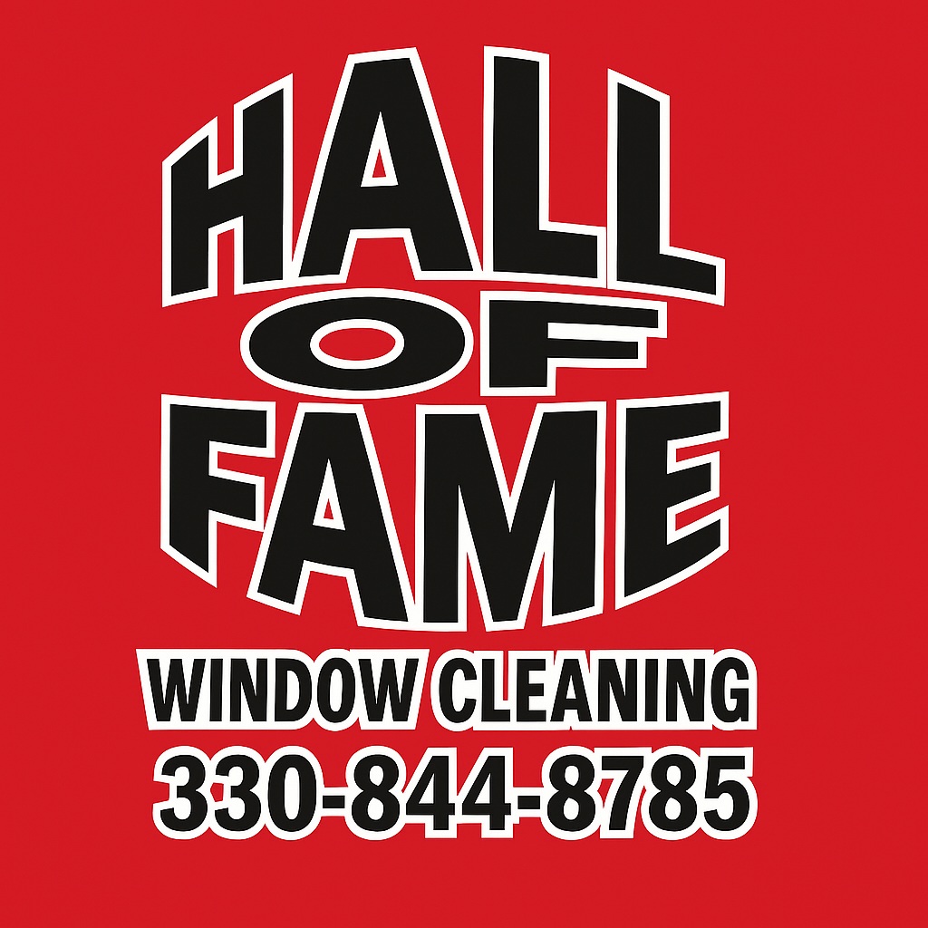 Hall of Fame Window Cleaning Logo
