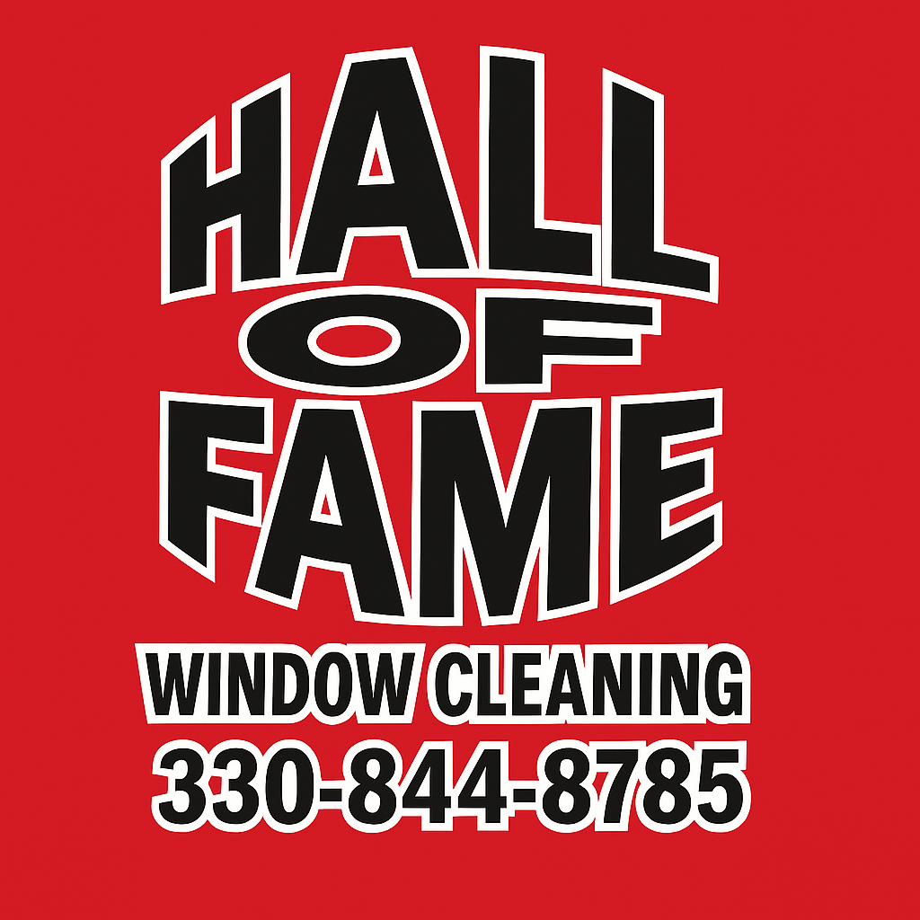 Hall of Fame Window Cleaning Logo